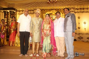 Celebs at C Kalyan Son Wedding Reception